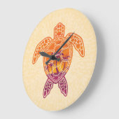 Tropisch zonneschijnschildpad voor Zee Grote Klok (Hoek)