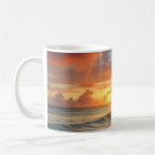 Tropisch zonnestrand koffiemok (Links)