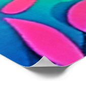 Tropisch zonnestrand poster (Hoek)