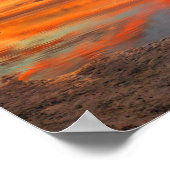 Tropisch zonnestrand poster (Hoek)