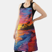 Tropisch Zonsondergang Schort (Insitu)