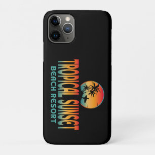 TROPISCH ZONSONDERGANG STRAND RESORT ZOMER SURFEN Case-Mate iPhone CASE