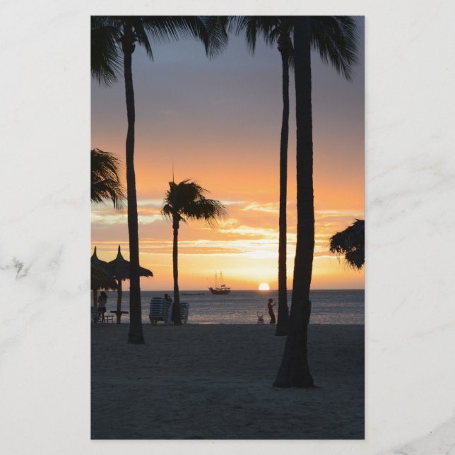 Tropisch zonsonderstel (Voorkant)