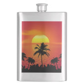 Tropisch zonsonderstel flacon (Voorkant)