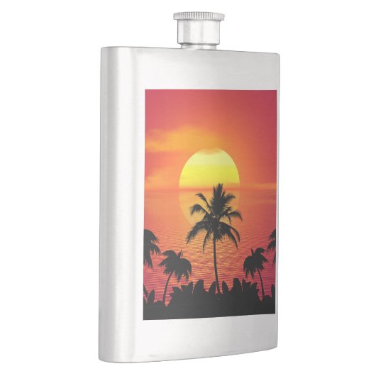 Tropisch zonsonderstel flacon (Rechts)