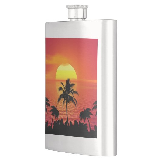 Tropisch zonsonderstel flacon (Links)