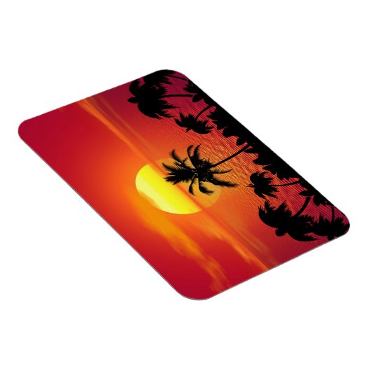 Tropisch zonsonderstel magneet (Rechterzijde)