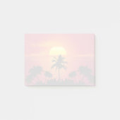 Tropisch zonsonderstel post-it® notes (Voorkant)