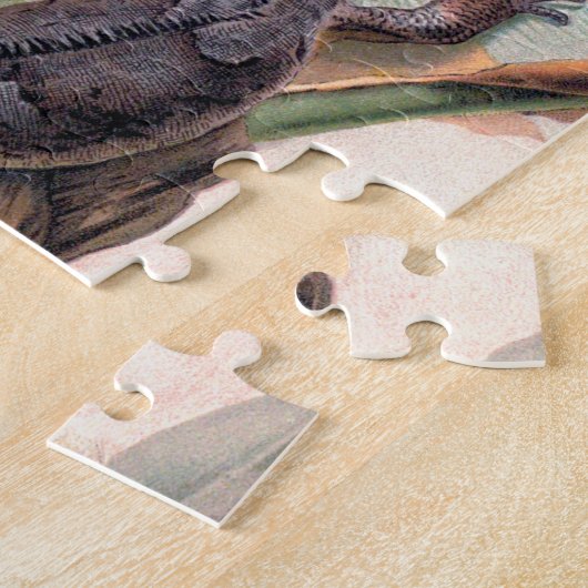 Tropisch zwarte Iguana,  wild reptieldier Legpuzzel (Zijkant)