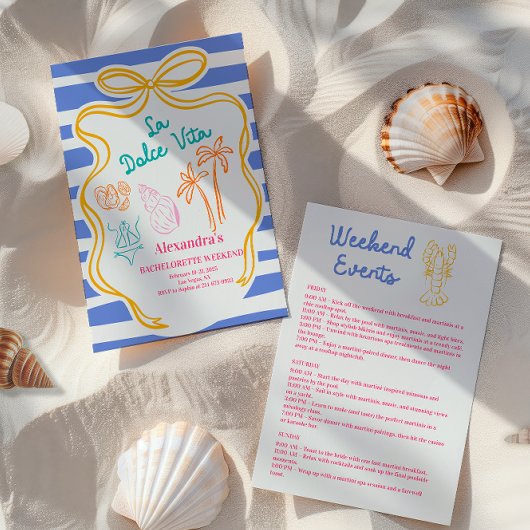 Tropisch zwembad Bachelorette weekend Kaart