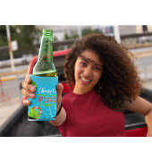 Tropisch zwembad Party | Zomer verjaardag Likeurfles Etiket