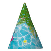 Tropisch Zwembad Party Zwembad Verjaardag Feesthoedjes (Rechts)