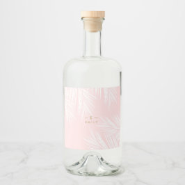 Tropische aangepaste etiketten