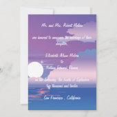 Tropische aankondiging van het nachthuwelijk (Achterkant)