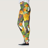 Tropische aanraking bevestigen leggings (Links)