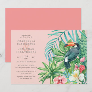 Tropische aanraking & bloemen Beluisterde bruine b Kaart