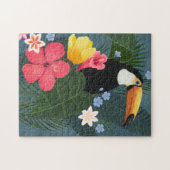 Tropische aanraking in de natuur legpuzzel (Horizontaal)