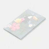Tropische aanraking in de natuur post-it® notes (Schuin)