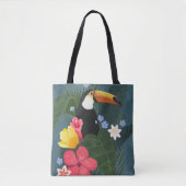 Tropische aanraking in de natuur tote bag (Voorkant)