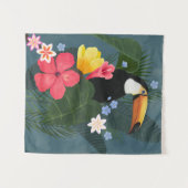 Tropische aanraking in de natuur wandkleed (Voorkant (horizontaal))