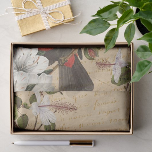  tropische aanraking tissuepapier (Geschenk)