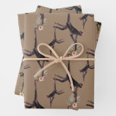 Tropische aap Waterverf van Kraft Paper Oerwoud (In situ)