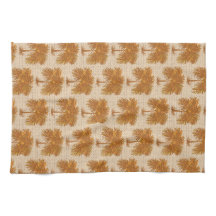Tropische aardetinten Eilandpalm All-Over Print