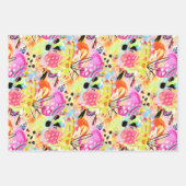 Tropische Abstracte eclectische Pop voor de zomerp Inpakpapier Vel (Voorkant 2)