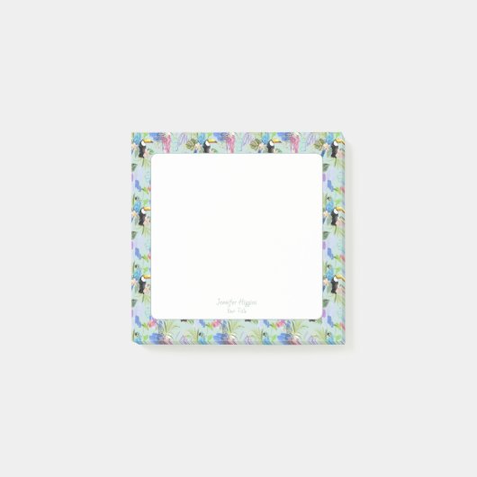 Tropische abstracties post-it® notes (Voorkant)