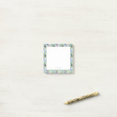 Tropische abstracties post-it® notes (Op bureau)