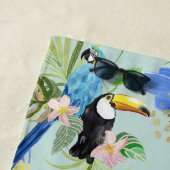 Tropische abstracties strandlaken (In situ)