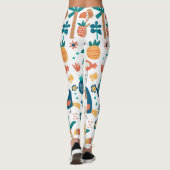Tropische achtertuin leggings (Achterkant)