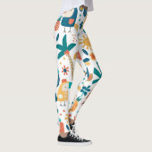 Tropische achtertuin leggings (Rechts)