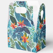 Tropische afdruk bedankdoosjes (Open)