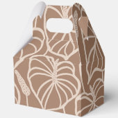 Tropische afdruk bedankdoosjes (Achterkant)