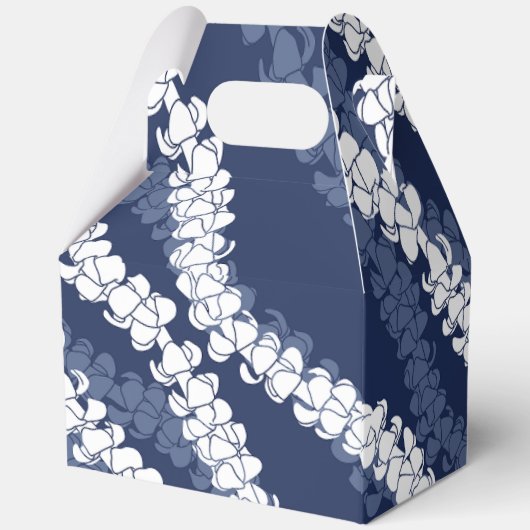 Tropische afdruk bedankdoosjes (Achterkant)