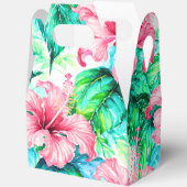 Tropische afdruk bedankdoosjes (Open)