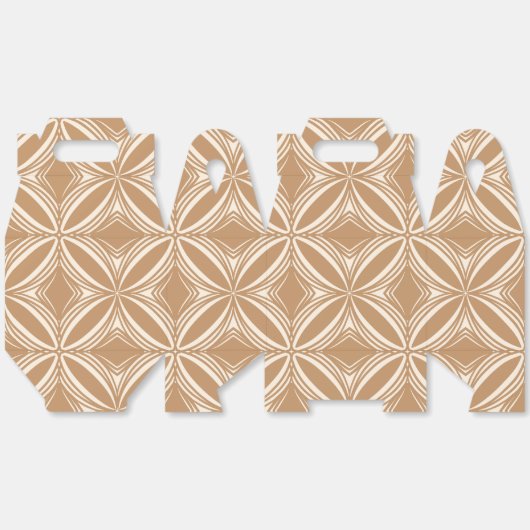 Tropische afdruk bedankdoosjes (Ongevouwen)