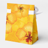 Tropische afdruk bedankdoosjes (Achterkant)