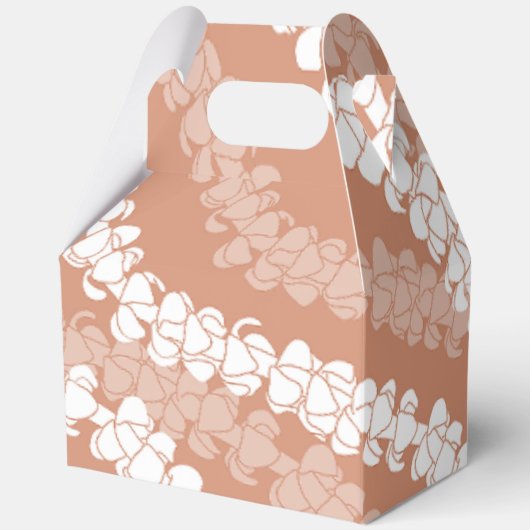 Tropische afdruk bedankdoosjes (Voorkant)