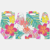 Tropische afdruk bedankdoosjes (Ongevouwen)