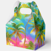 Tropische afdruk bedankdoosjes (Voorkant)