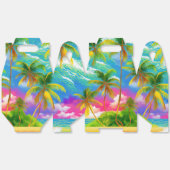 Tropische afdruk bedankdoosjes (Ongevouwen)