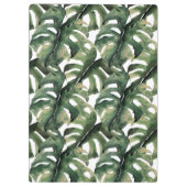 Tropische afdruk in waterverf klembord (Achterkant)