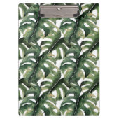 Tropische afdruk in waterverf klembord (Voorkant)