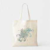 Tropische alfa bloemen tote bag (Voorkant)
