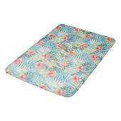 Tropische alfa hibiscus bloemig badmat (Gekanteld)