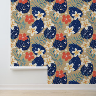 Tropische alfa print behang