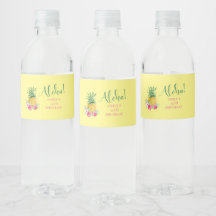 Tropische Aloha-ananas Hawaii Birthday