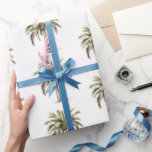 Tropische Aloha Beach Kokosnoten Palmbomen Huwelij Cadeaupapier<br><div class="desc">Tropische Aloha Beach Kokosnoten Palmbomen bruiloft vrijgezellenfeest</div>